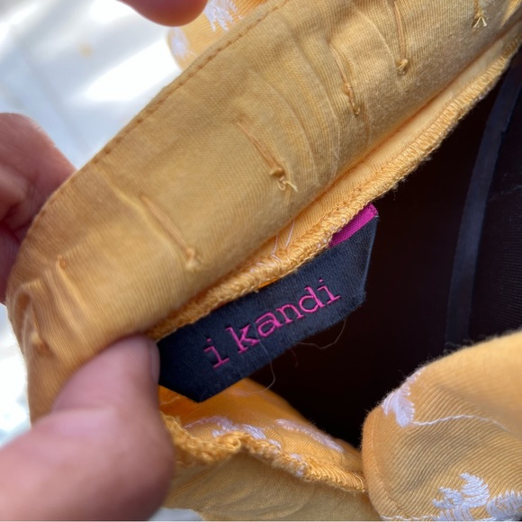 SOLD ❌ NWOT Yellow Plunge Halter Neck, Backless Dress with middle split - Picture 8 of 9